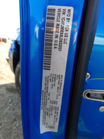 Photo 10 from auction – 2020 JEEP CHEROKEE T with VIN 1C4PJMBX4LD633207