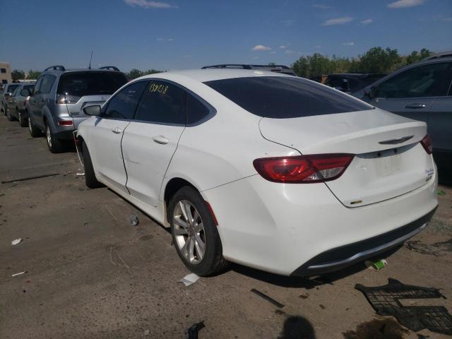 Photo 3 from auction – 2016 CHRYSLER 200 LIMITE with VIN 1C3CCCAB5GN131996