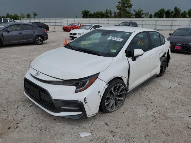 Photo 2 from auction – 2021 TOYOTA COROLLA SE with VIN 5YFS4MCE0MP097126