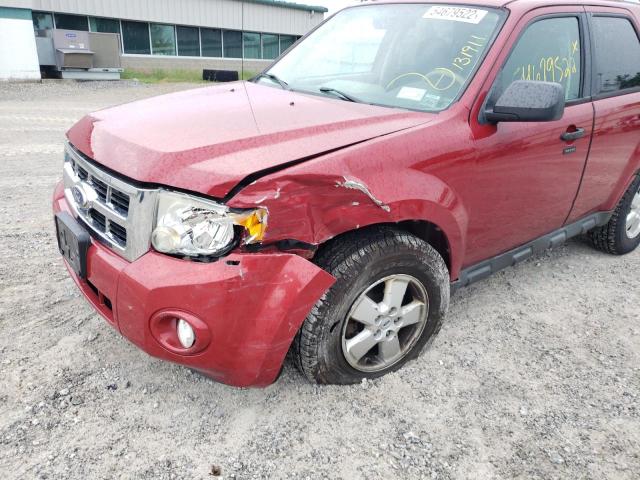Photo 9 from auction – 2010 FORD ESCAPE XLT with VIN 1FMCU9DG7AKA78905