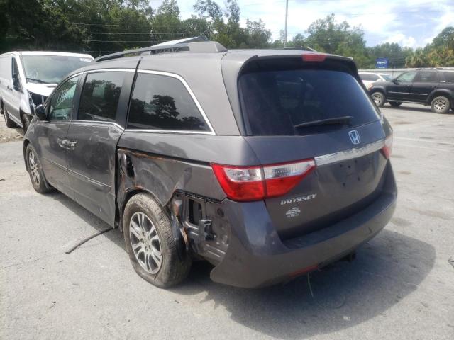 Photo 3 from auction – 2011 HONDA ODYSSEY EX with VIN 5FNRL5H49BB070152