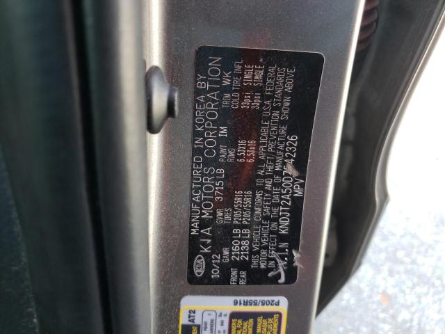 Photo 10 from auction – 2013 KIA SOUL with VIN KNDJT2A50D7542326
