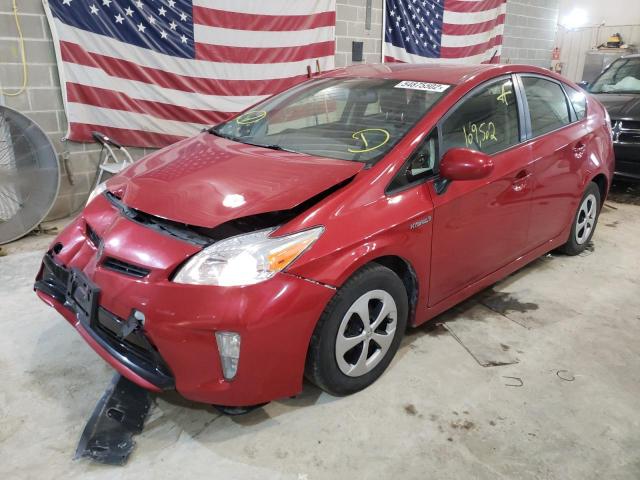 Photo 2 from auction – 2015 TOYOTA PRIUS with VIN JTDKN3DU7F0436300