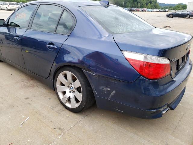 Photo 9 from auction – 2004 BMW 530 I with VIN WBANA73594B057095