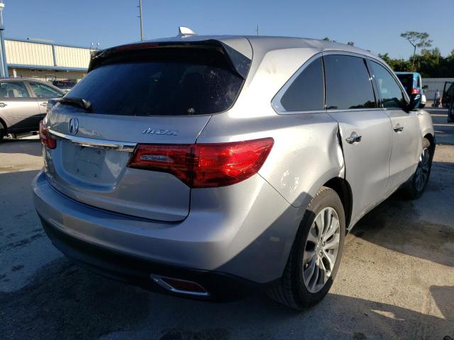 Photo 4 from auction – 2016 ACURA MDX TECHNO with VIN 5FRYD3H45GB011456