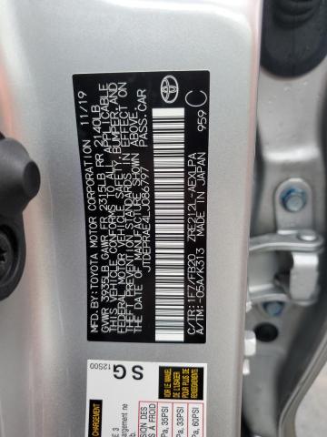 Photo 10 from auction – 2020 TOYOTA COROLLA LE with VIN JTDEPRAE4LJ086797