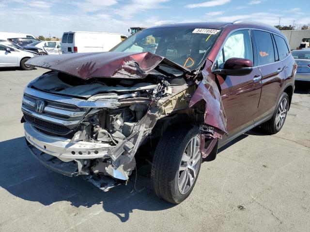 Photo 2 from auction – 2017 HONDA PILOT TOUR with VIN 5FNYF6H91HB084530