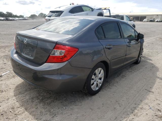 Photo 4 from auction – 2012 HONDA CIVIC with VIN 19XFB2F51CE339316