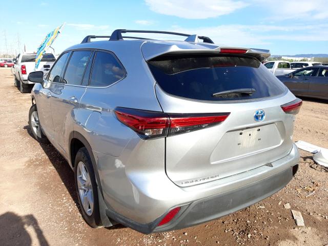 Photo 3 from auction – 2021 TOYOTA HIGHLANDER with VIN 5TDBBRCH1MS520042