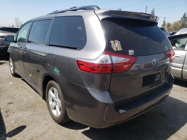 Photo 3 from auction – 2018 TOYOTA SIENNA LE with VIN 5TDKZ3DC8JS941957