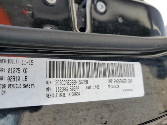 Photo 10 from auction – 2016 CHRYSLER 300C with VIN 2C3CCAEG6GH156358