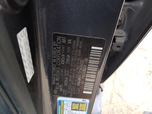 Photo 10 from auction – 2015 KIA OPTIMA LX with VIN KNAGM4A72F5634232