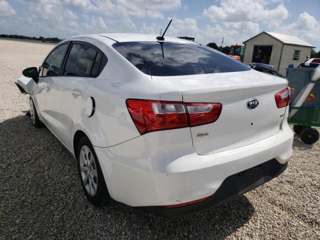 Photo 3 from auction – 2016 KIA RIO LX with VIN KNADM4A33G6650256