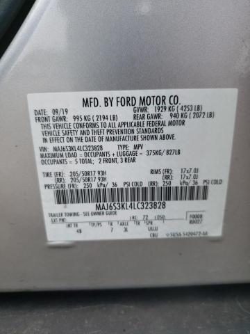 Photo 10 from auction – 2020 FORD ECOSPORT T with VIN MAJ6S3KL4LC323828