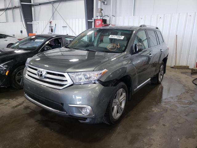 Photo 2 from auction – 2012 TOYOTA HIGHLANDER with VIN 5TDDK3EH3CS113020