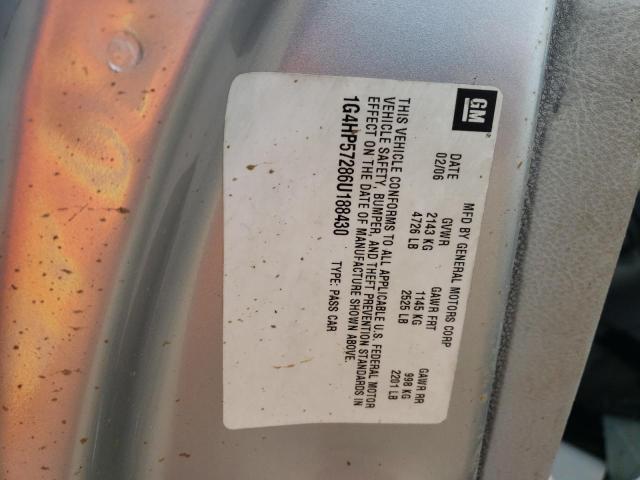 Photo 10 from auction – 2006 BUICK LUCERNE with VIN 1G4HP57286U188430