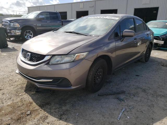 Photo 2 from auction – 2015 HONDA CIVIC LX with VIN 19XFB2F58FE102195