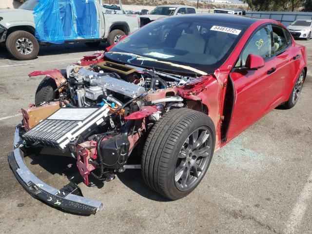 Photo 2 from auction – 2022 TESLA MODEL S with VIN 5YJSA1E51NF469722