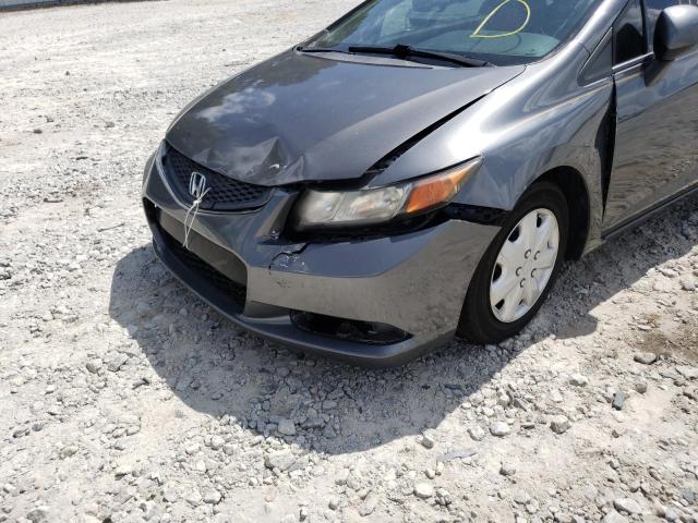 Photo 9 from auction – 2012 HONDA CIVIC LX with VIN 2HGFG3B55CH535522