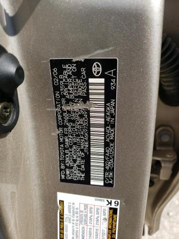 Photo 10 from auction – 2007 TOYOTA CAMRY CE with VIN JTNBE46K973004918