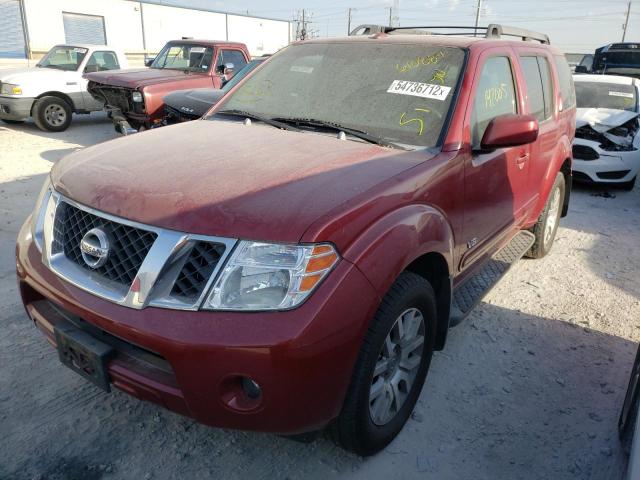 Photo 2 from auction – 2008 NISSAN PATHFINDER with VIN 5N1BR18B08C610884