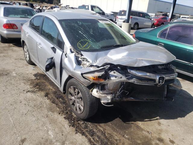 HONDA CIVIC LX 2012 with VIN 19XFB2F54CE023182 - Photo from auction