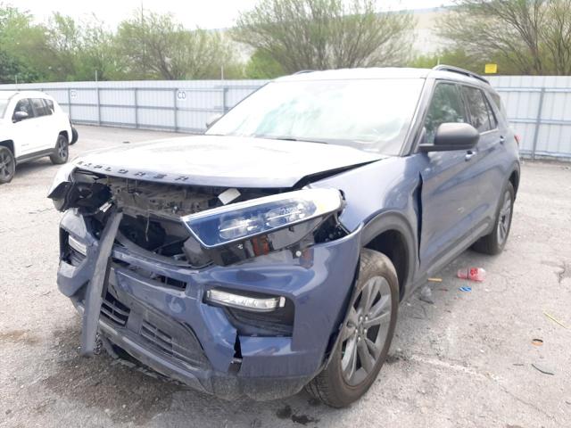 Photo 2 from auction – 2021 FORD EXPLORER X with VIN 1FMSK7DH7MGA16765