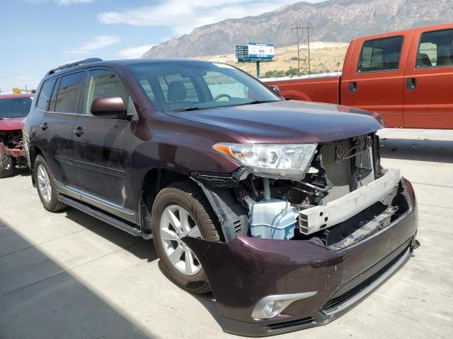 TOYOTA HIGHLANDER 2013 with VIN 5TDBK3EH3DS201722 - Photo from auction