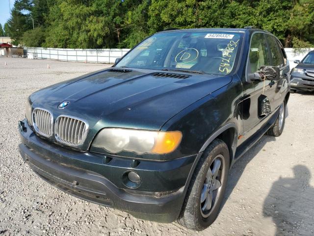 Photo 2 from auction – 2000 BMW X5 4.4I with VIN WBAFB3349YLH01540