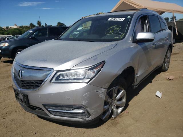 Photo 2 from auction – 2015 ACURA MDX ADVANC with VIN 5FRYD4H87FB024443