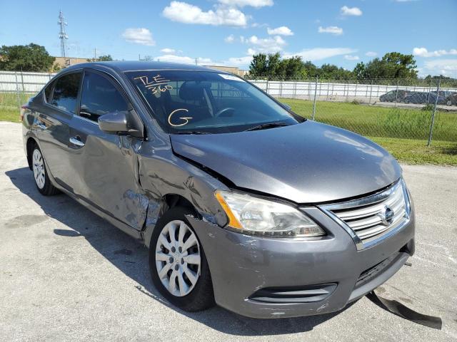 NISSAN SENTRA S 2015 with VIN 3N1AB7AP5FY375418 - Photo from auction