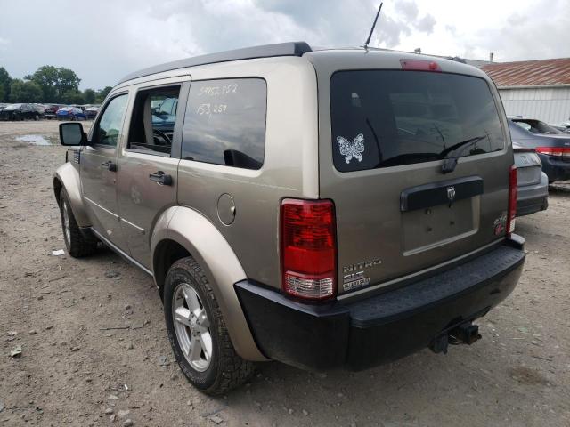 Photo 3 from auction – 2007 DODGE NITRO SLT with VIN 1D8GU58K07W669321
