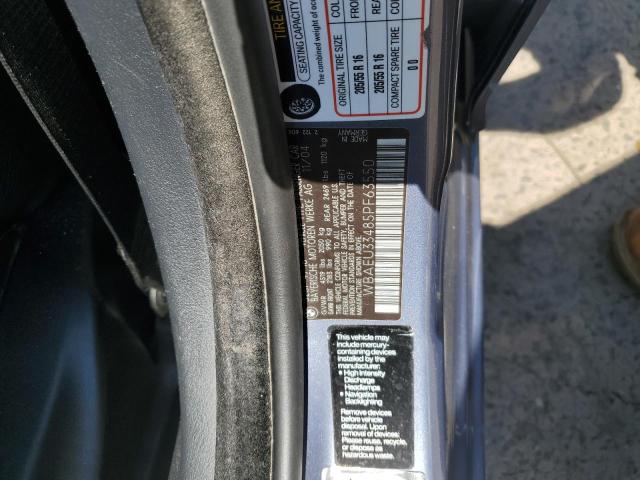 Photo 10 from auction – 2005 BMW 325 XI with VIN WBAEU33485PF63550