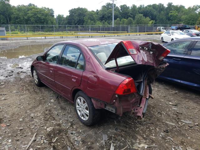 Photo 3 from auction – 2003 HONDA CIVIC EX with VIN 2HGES26723H614016