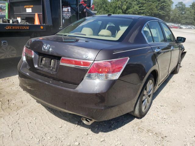 Photo 4 from auction – 2011 HONDA ACCORD EXL with VIN 1HGCP3F89BA023329