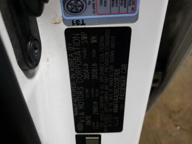 Photo 10 from auction – 2012 KIA FORTE EX with VIN KNAFU4A26C5518768