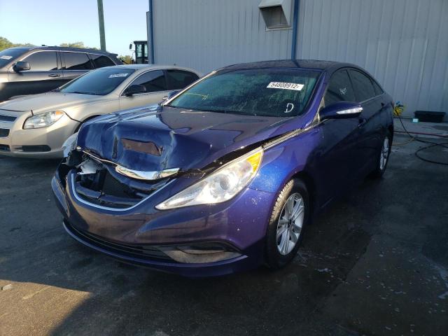 Photo 2 from auction – 2014 HYUNDAI SONATA GLS with VIN 5NPEB4AC5EH827664