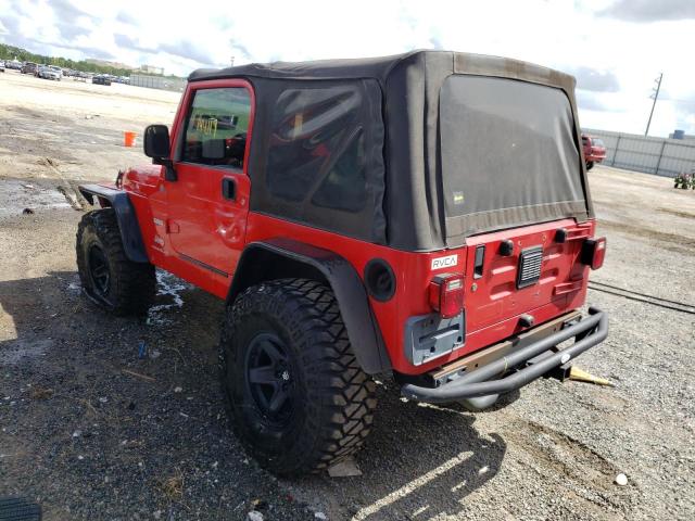 Photo 3 from auction – 2004 JEEP WRANGLER X with VIN 1J4FA39S04P726879