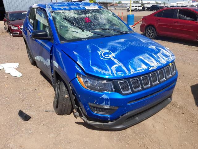JEEP COMPASS SP 2020 with VIN 3C4NJCAB6LT230427 - Photo from auction
