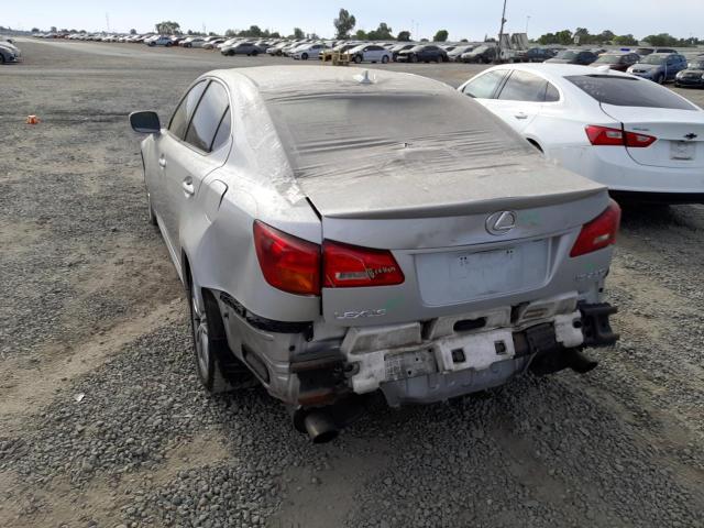 Photo 3 from auction – 2007 LEXUS IS 250 with VIN JTHBK262572035329