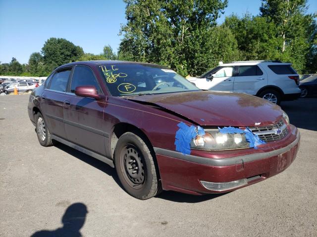 CHEVROLET IMPALA 2004 with VIN 2G1WF52E849103492 - Photo from auction