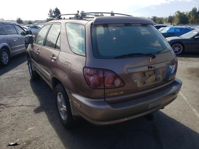 Photo 3 from auction – 1999 LEXUS RX 300 with VIN JT6GF10U4X0022297