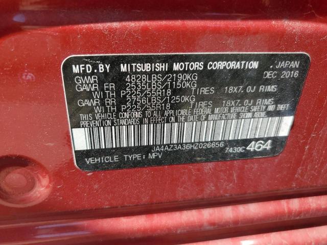 Foto 10 de la subasta – 2017 MITSUBISHI OUTLANDER con VIN JA4AZ3A36HZ026656