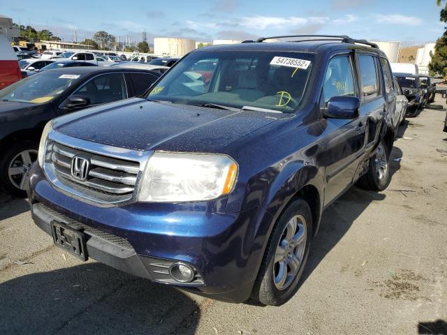 Photo 2 from auction – 2014 HONDA PILOT EX with VIN 5FNYF4H4XEB032804