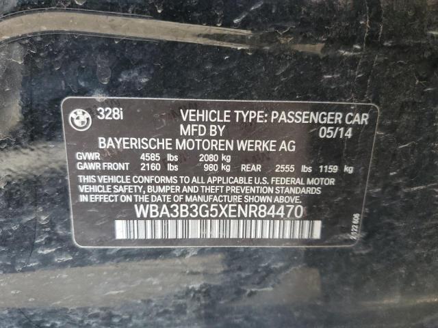 Photo 10 from auction – 2014 BMW 328 XI with VIN WBA3B3G5XENR84470
