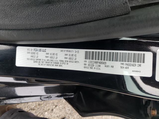 Photo 10 from auction – 2015 CHRYSLER 200 LIMITE with VIN 1C3CCCAB8FN685029