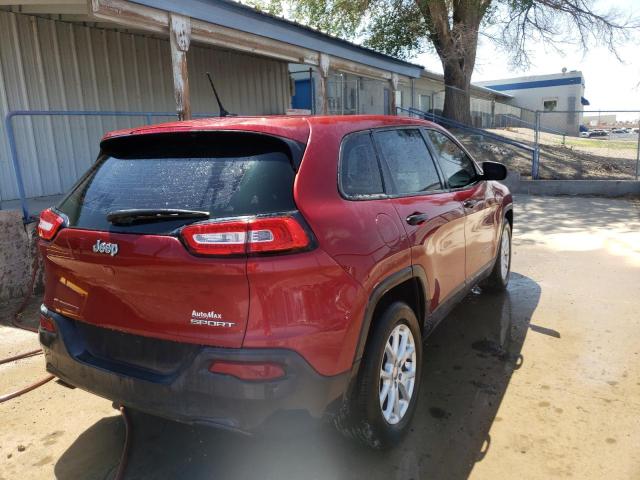Photo 4 from auction – 2014 JEEP CHEROKEE S with VIN 1C4PJLAB8EW249020