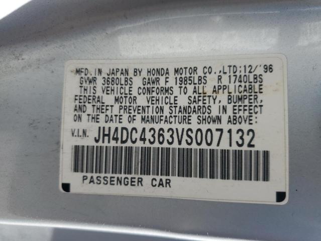 Photo 10 from auction – 1997 ACURA INTEGRA GS with VIN JH4DC4363VS007132