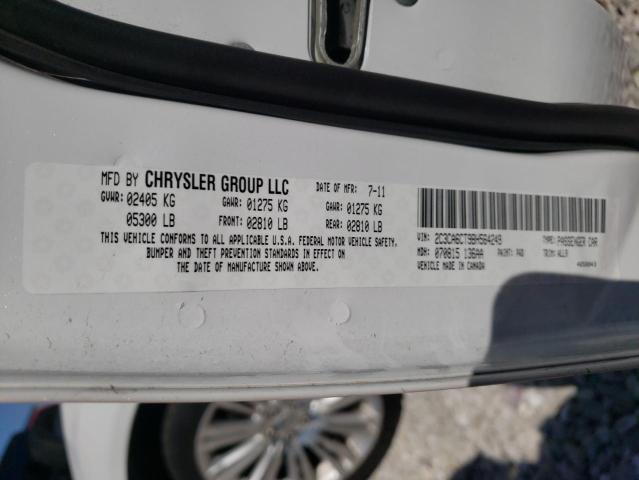 Photo 10 from auction – 2011 CHRYSLER 300C with VIN 2C3CA6CT9BH564249