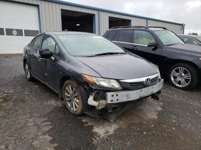 HONDA CIVIC EX 2012 with VIN 19XFB2F83CE335990 - Photo from auction
